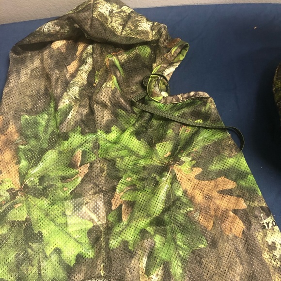 Mossy Oak hunting cap and head cover - Picture 2 of 6